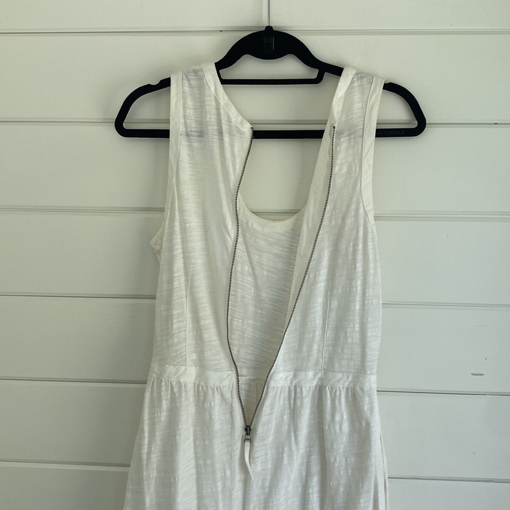 J. Crew | White Sleeveless Dress with Open Neck | Great Condition - Picture 4 of 7